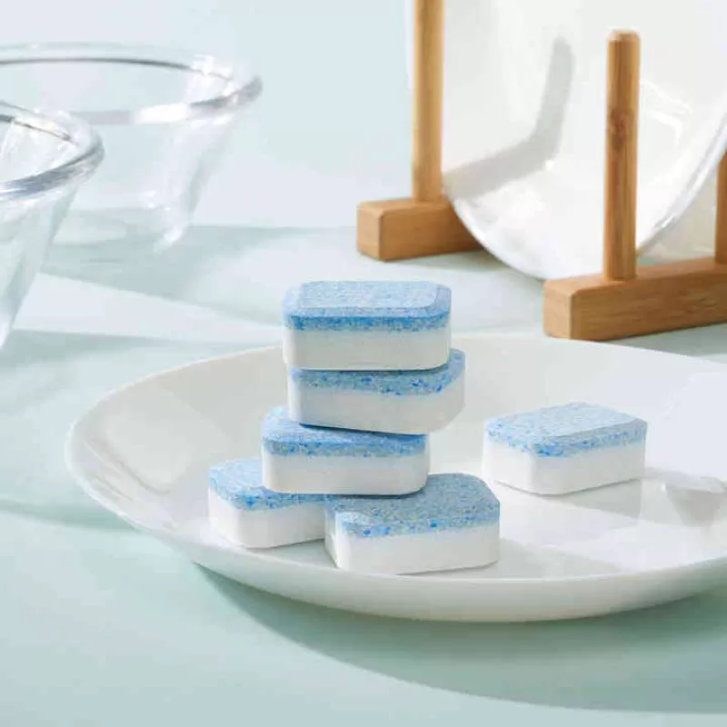 Wholesale Dishwasher Tablets Eco Friendly Green Products Sustainable Dishwashing Tablets Thick Oil & Stain Removal Dish Cleaning