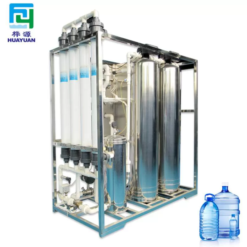 Drinking Water Treatment Plant Equipment UF Ultra Filtration Reverse Osmosis Plant Mineral Machine Mini Water Purification Plant