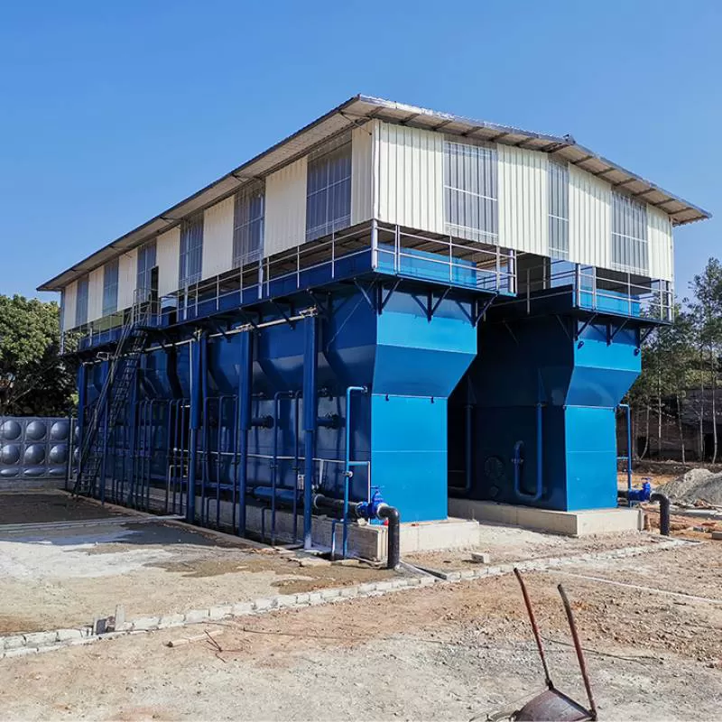 Waterworks Centralized Water Supply Fully Automatic Water Purification Equipment Filter Integrated Water Purification Equipment