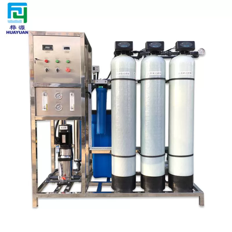 Commercial 250 LPH Stainless Steel Ro System Pure Water Treatment Equipment Water Treatment Plant