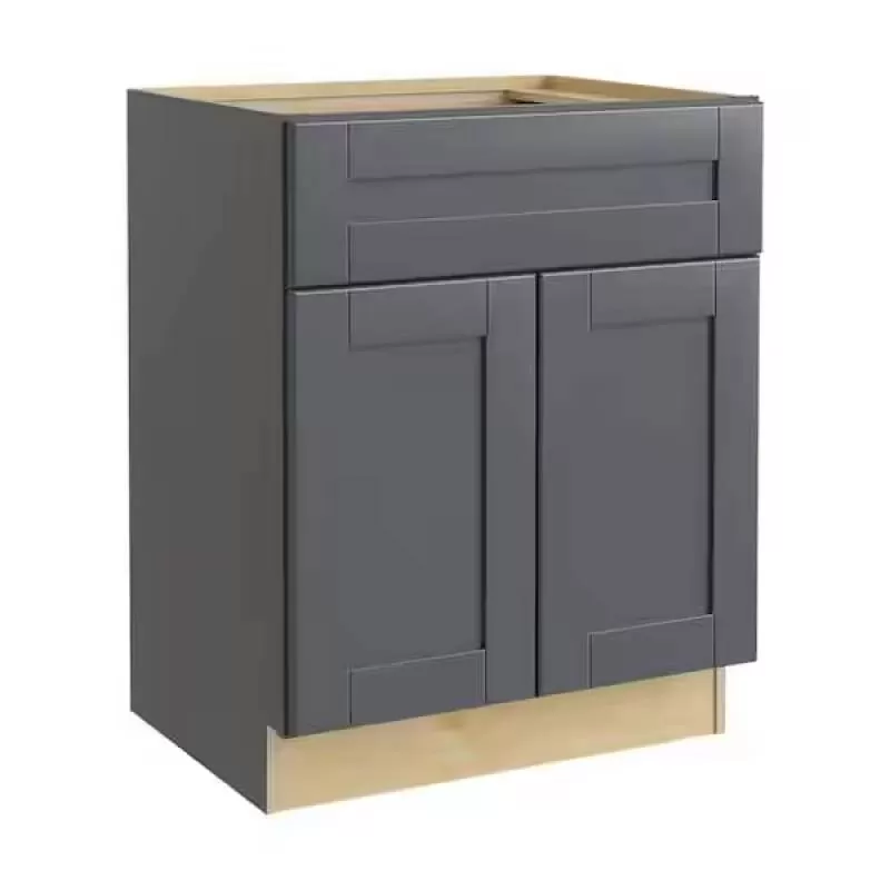 Modern Kitchen Furniture American Solid Wood Melamine Kitchen Cupboards Wall Hanging Stainless Carcase Cabinets Glass