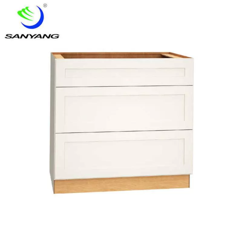 Custom Shaker Door Kitchen Cabinet in Classic Style Lacquer Interior Various Colors Modular RTA Dining Cabinets Popular Designed