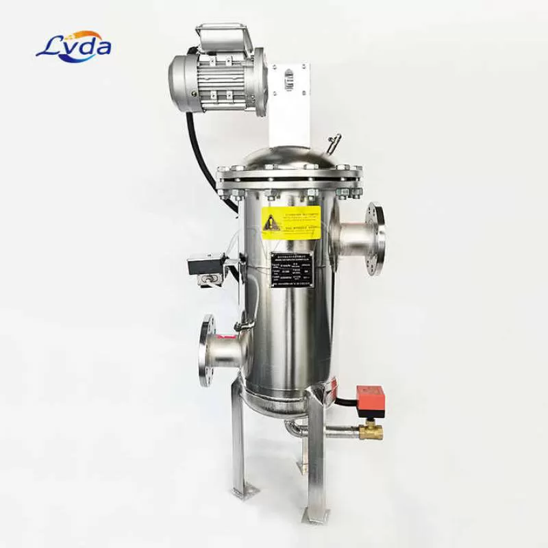 Self Cleaning Brush Filter Self-cleaning Filter Industrial Water Filter Reverse Osmosis Water Treatment System Equipment Plant