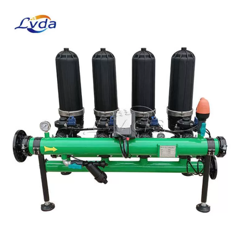 Irrigation System Backwash Filter Agricultural Irrigation Drip Irrigation Automatic Self Cleaning Disc Filter