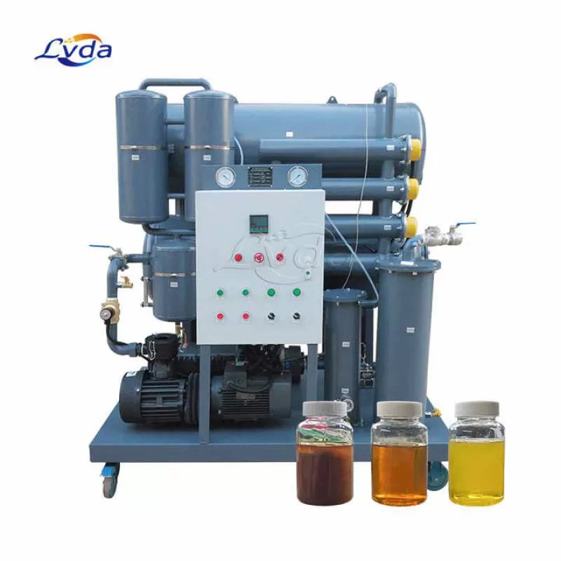 Top Ranking Machine Plant Vacuum Turbine Oil Recycling Use Vacuum Dehydration Turbine Oil Filtration