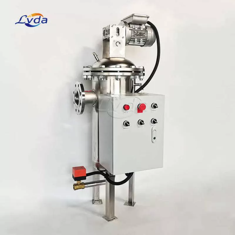 SS304/316 Automatic Self Cleaning Filter for Industrial Water Treatment