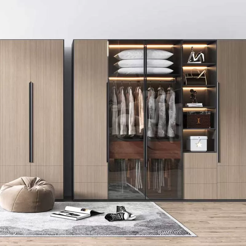 Factory Bedroom Furniture Wardrobe Closet With Conner Cabinet Wardrobes Makeup Vanity