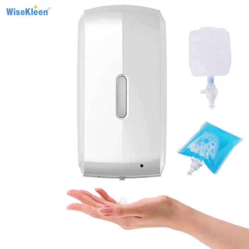 Automatic Hand Liquid Soap Dispenser Sanitizer Dispenser Wall Mount 1000ml Touchless Electric Sensor Pump for Bathroom Kitchen