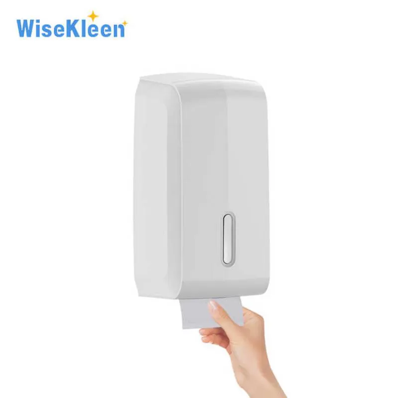 Wall Mount Multifold Fold Commercial Interfold Paper Towel Dispenser for Bathroom Toilet Hotel Jumbo Roll Paper Towel Holder