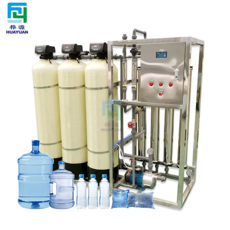 Factory Water Treatment Equipment Groundwater Well Water Reverse Osmosis Machinery RO Filter Plant Mineral Water Making Machine