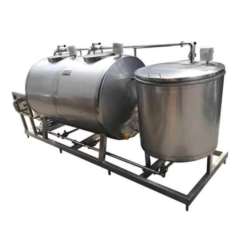 Beer Tank Cip Cleaning Portable Movable Stainless Steel Tank 100l~50000l Large Equipment Cip Cleaning System