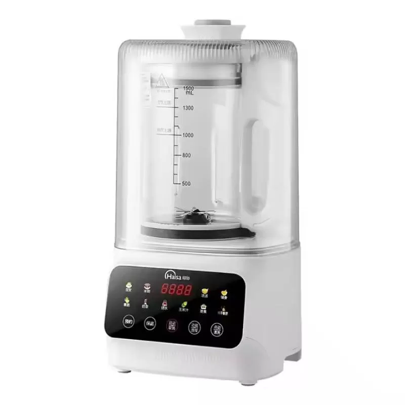 New Multifunction Transparent Nut Milk Making Machine Wholesale Cheap 1.5L High Speed Household Electric Blender