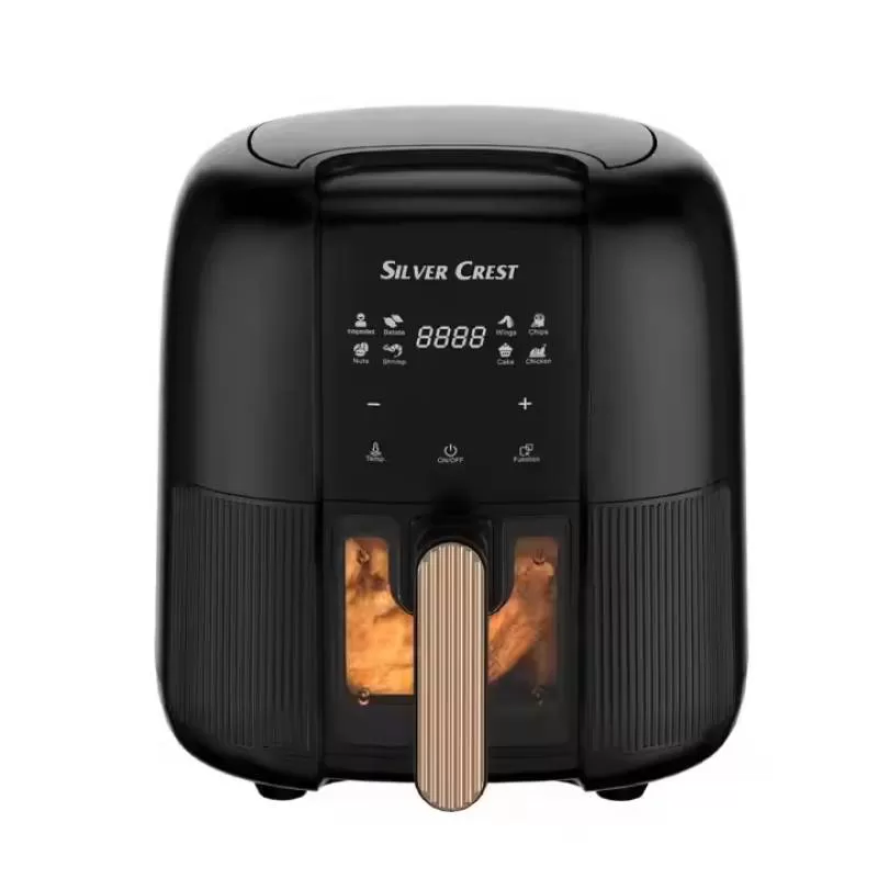 10 Liters Silver Crest Electric Touch Screen Custom Oil Free air Fryer Intelligent Digital Multifunction Air Fryer