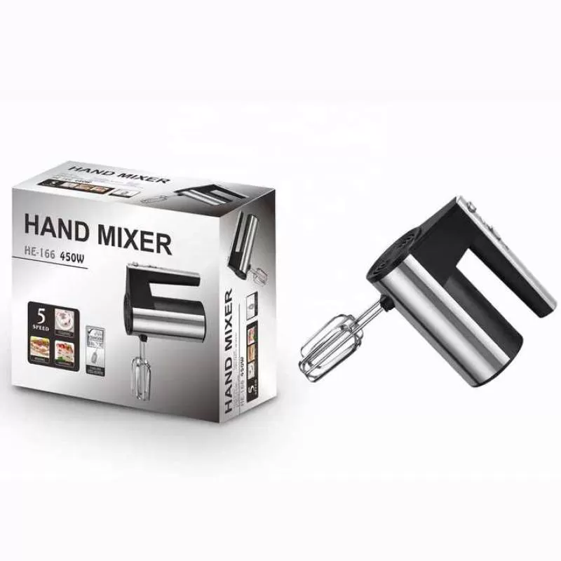Hot Sale Mini Food Mixer Manual Stainless Steel Whisk Cake Egg Mixer