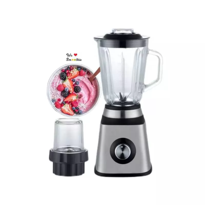 Household High Quality 500W Stainless Steel Glass Blender Fruit Blender Juice Blender