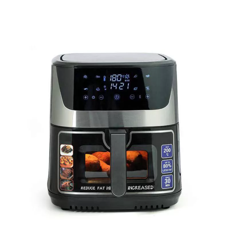 10.5L Visible Window Smart Digital Electric Air Fryer Kitchen Appliances Air Fryers Without Oil Hot air Fryer
