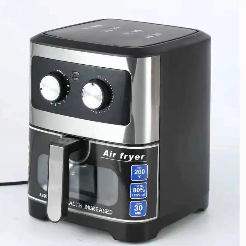 8.8L Stainless Steel  air Fryer Oil-Free Air Fryer Small Household Oven air Fryer