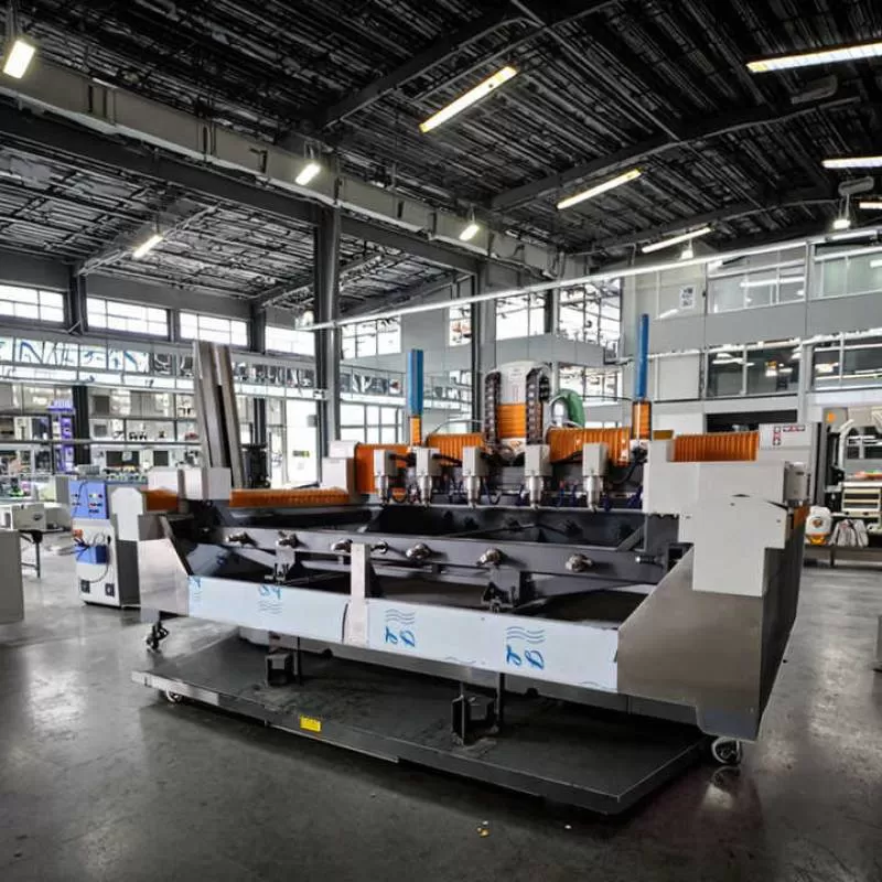 Bridge Saw Cnc Cutting Machine 45 Degree Miter Cutter For Dekton Granite JH-3220BM Monoblock Bridge Saw Cnc Miter Saw