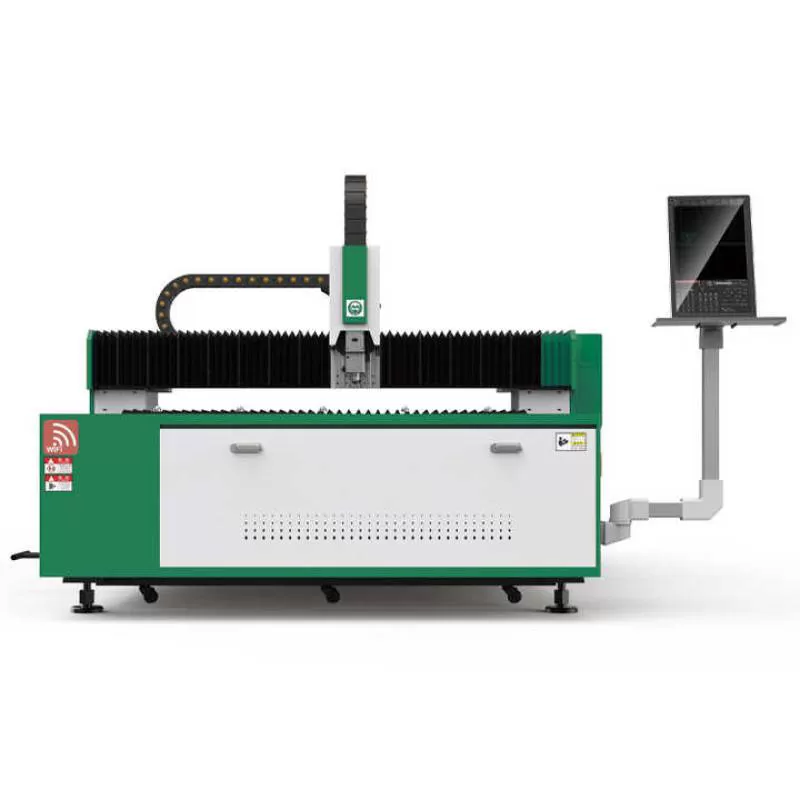 JK4020 6Kw Raytools Metal Laser Cutting Machine Cypcut Control System Hiwin Guide Rail 3000W AI BMP PLT Format Retail