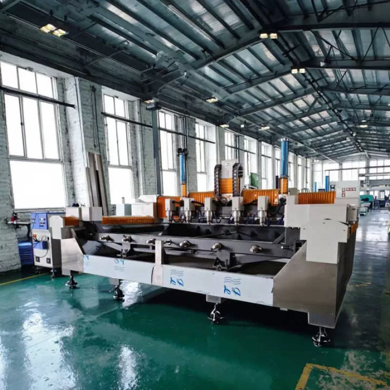 JIAHE CNC Granite Bridge Saw Stone Cutting Bridge Saw For Marble Stone Engraving