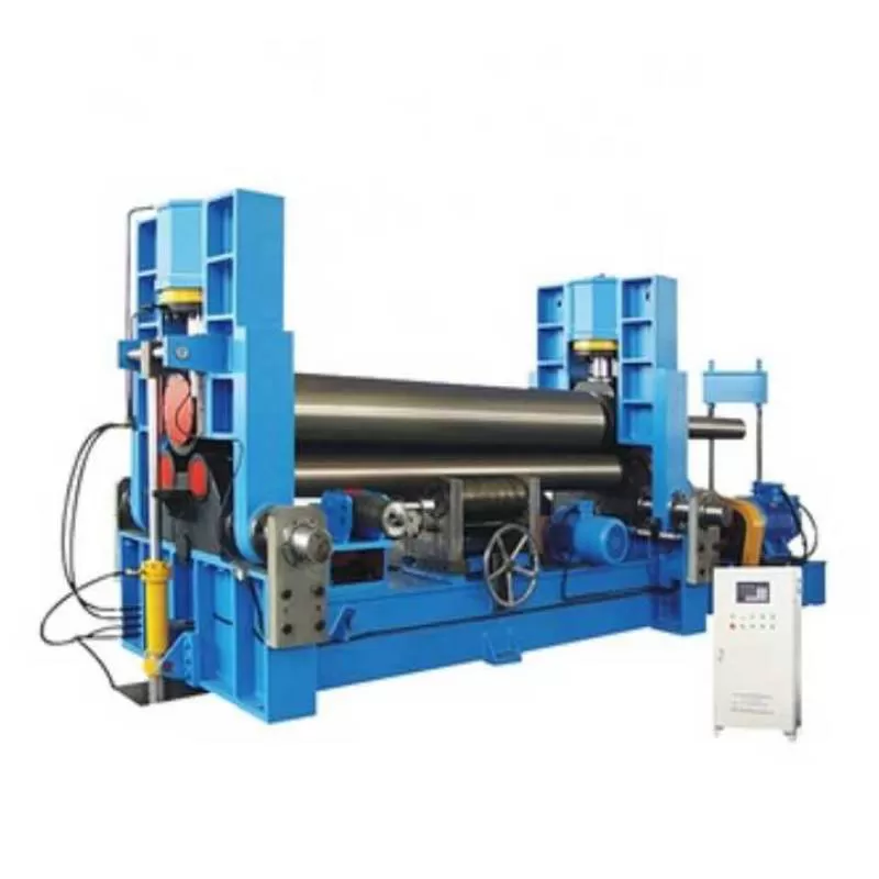 CNC 3 Roller Round Tube Bending Sheet Metal Roller Plate Rolling Machine