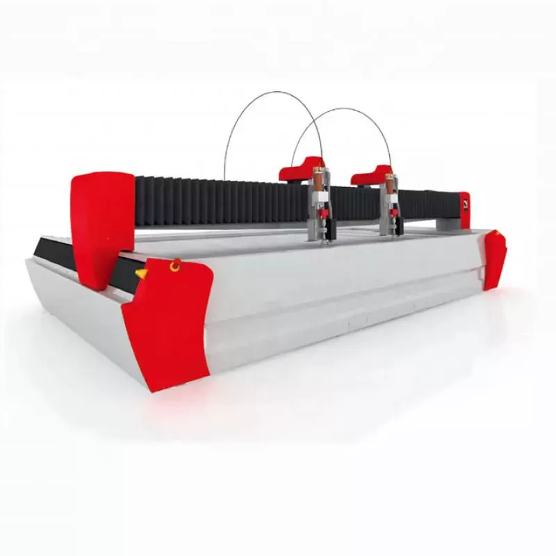 High Quality 0.08mm Water Jet Cutter Metal Waterjet Cutting Table with Certification