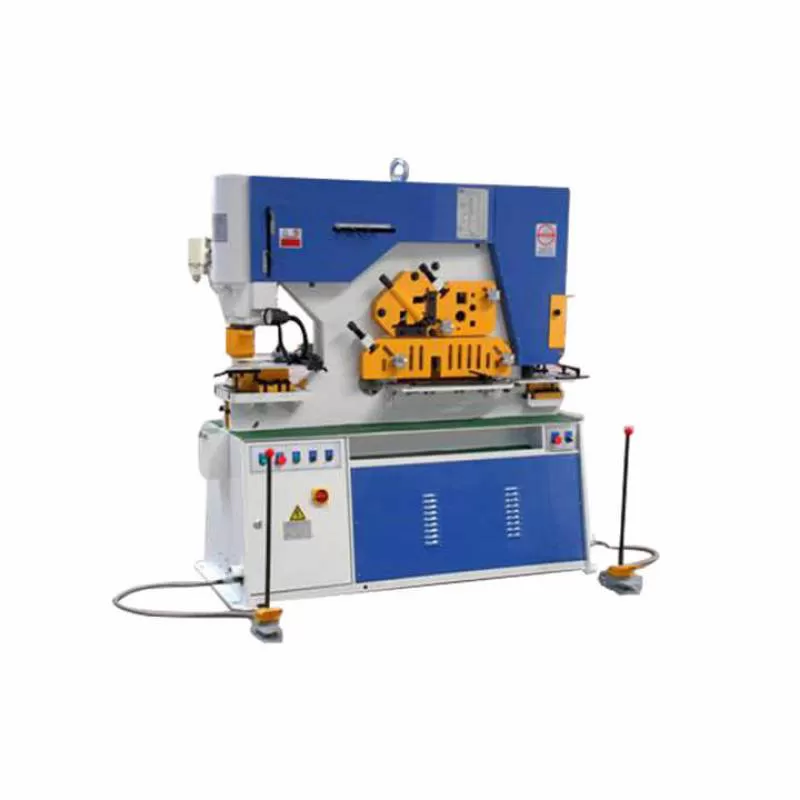 Q35Y-12 Hydraulic Metal Iron Worker Punching Machines With Cutting