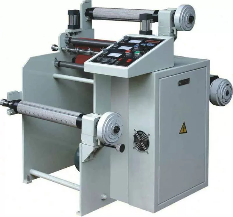 PET, PE, EVA, PVC Film Adhesive Paper Roll to Roll Laminating Machine