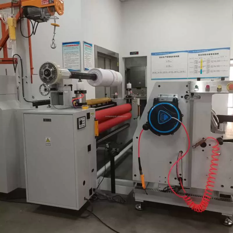 Plastic Film PET PE EVA PVC Double Side Adhesive Laminating Machine