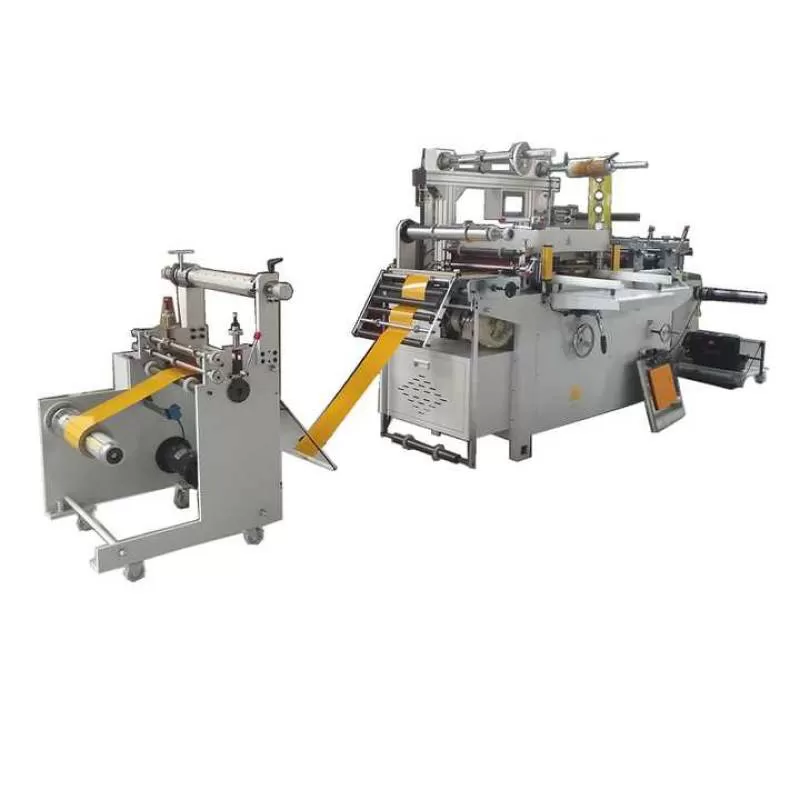 Mylar Film Roll Adhesive Label Die Cutting Machine