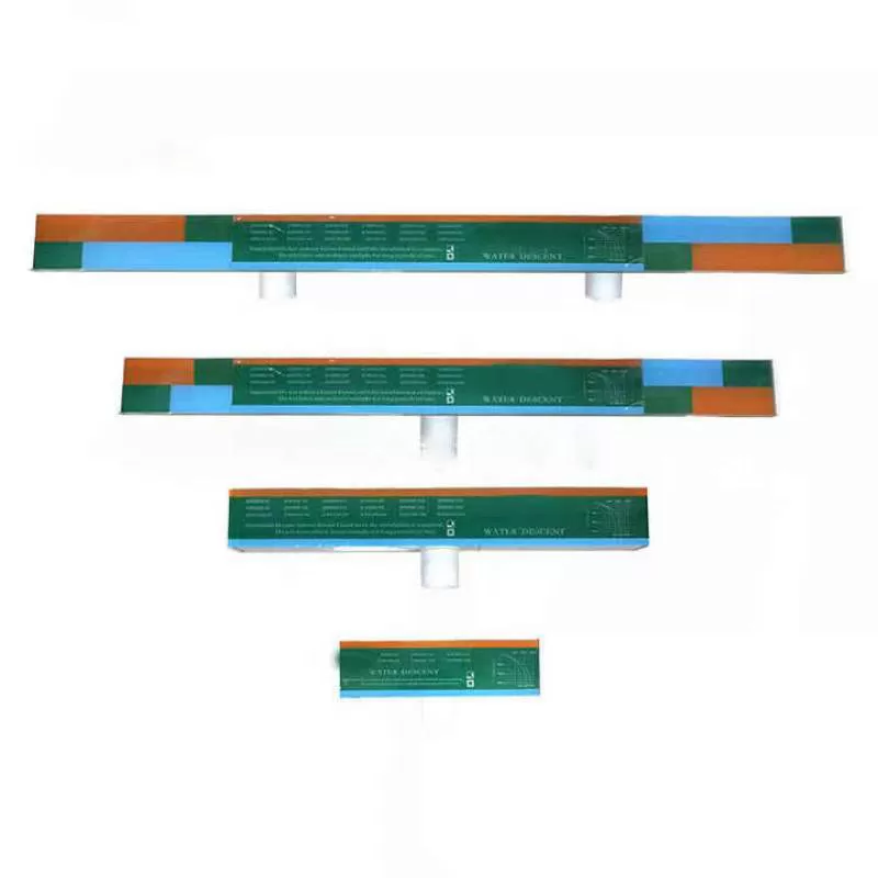HUAXI Factory Prices Acrylic Pool Waterfall 30/60/90cm Pool Waterfall with LED for Backyard Pool