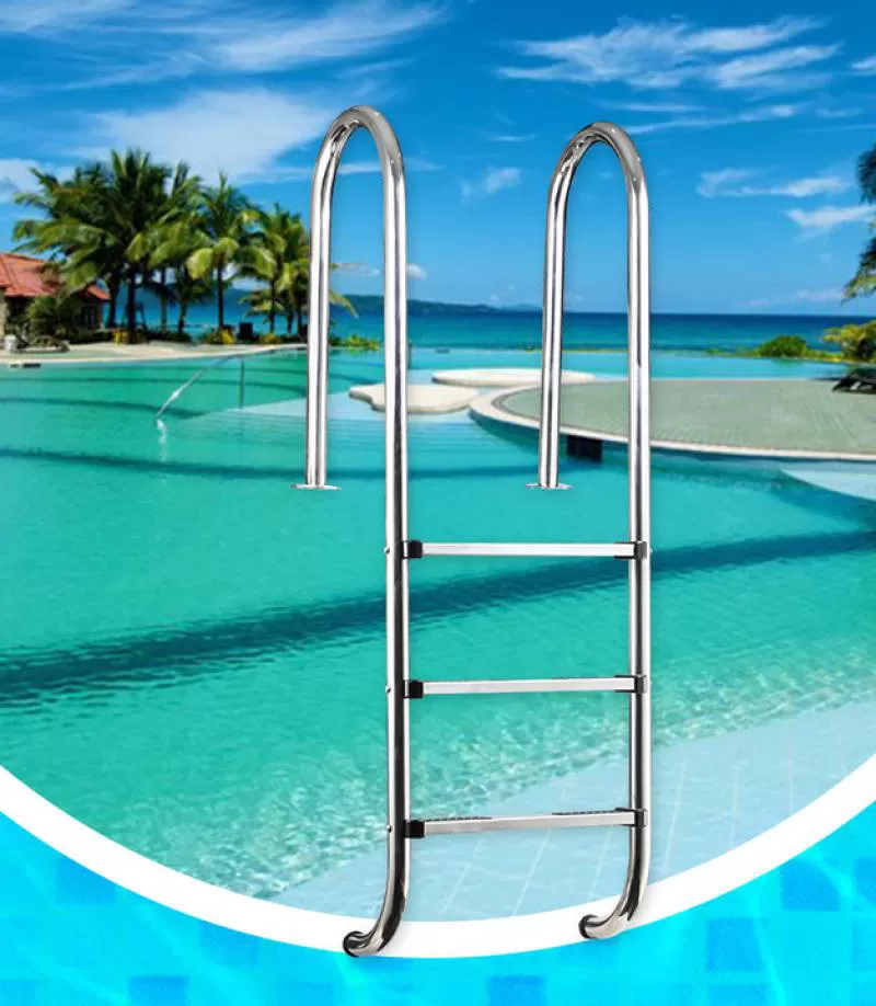 Huaxi Premium Pool Ladder with Comfortable Grip Handrails and Long-Lasting Performance Stainless Steel Pool Ladders