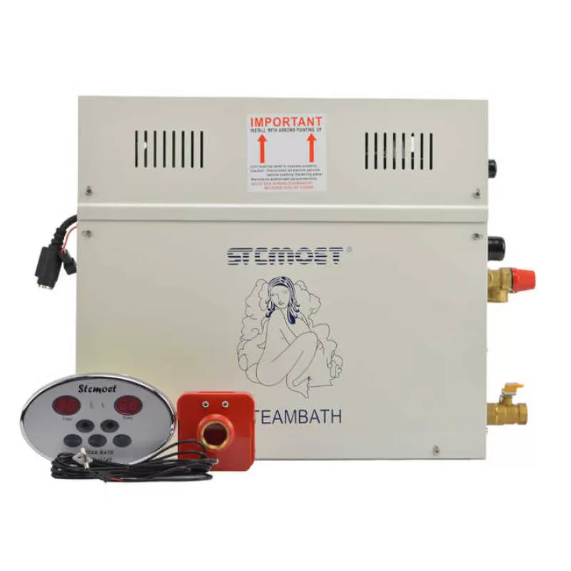 HUAXI Modern 12kw 15kw 18kw Sauna Steam Bath Machine Wet Steam Generators with Control Panel Quality Supply for Steam Room
