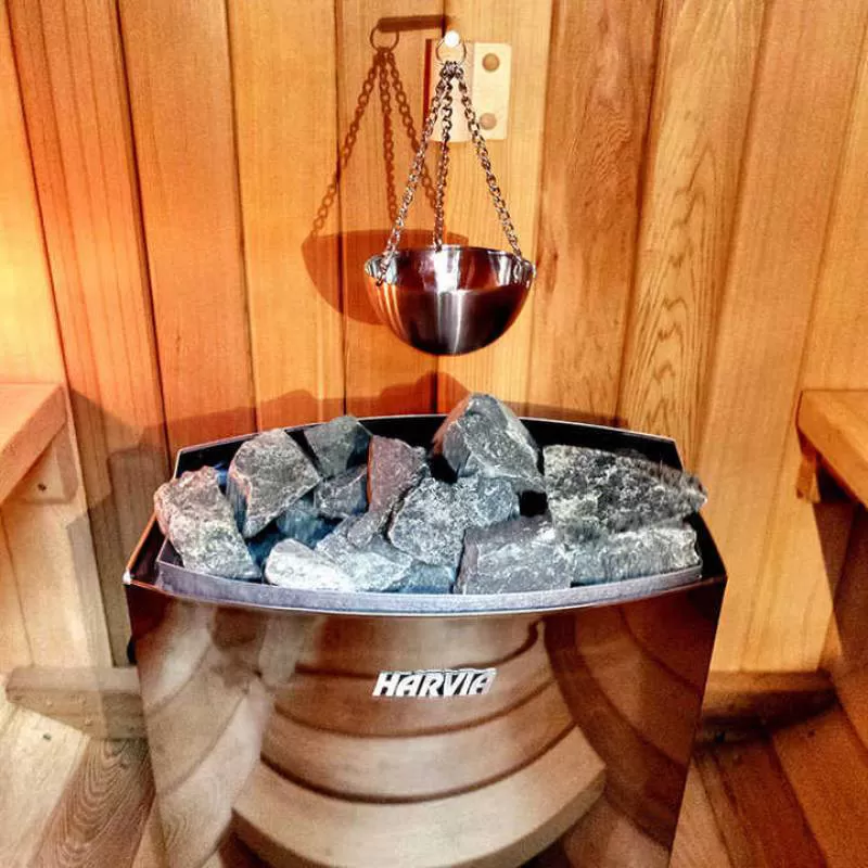 Original Harvia Traditional Stainless Steel Dry Steam Sauna Room Sauna Stove Electric Sauna Heater Cheap Price 380V