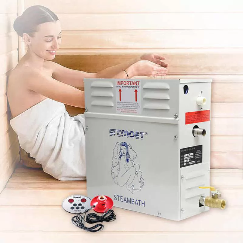 3kw 4.5kw 6kw 8kw 9kw 12kw 15kw 18kw Steam Sauna Heater Machine for Sauna Room Wet Steam Sauna Steam Generator