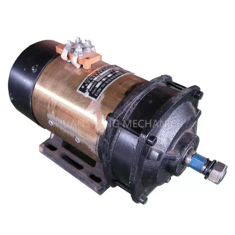 DC Motor HuanSheng Electric Tricycle Motor 48V 1200W 60v1500w High Torque Brush Motor for Electric Mini Dumper