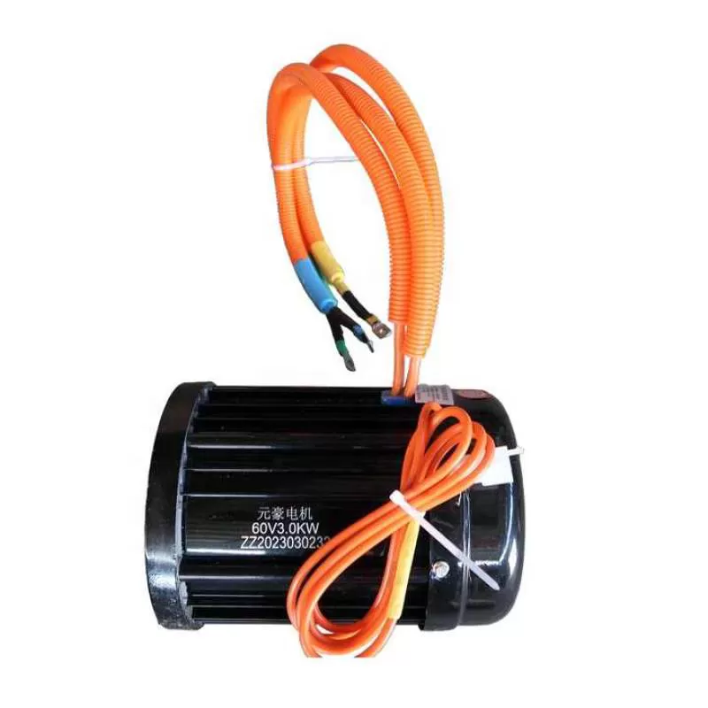 HuanSheng 3000w 60v 72v 48V High Torque DC Brushless Motor Brush Motor for Tricycle Four Wheel Vehicle