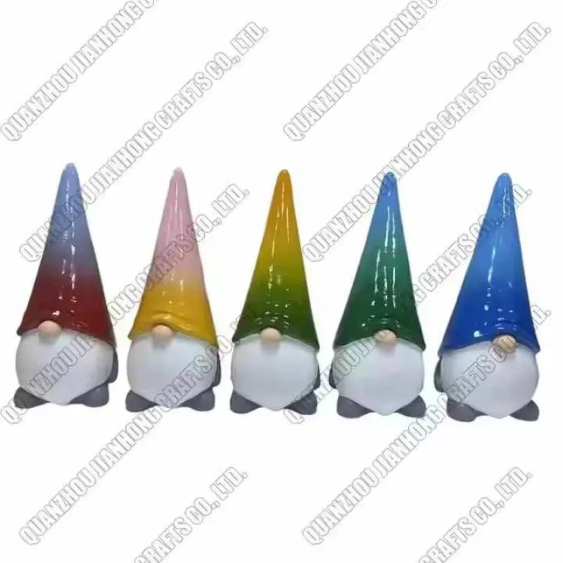 Holiday Ornaments Wholesale Custom Resin Mini Gnome Christmas Dwarf 2024