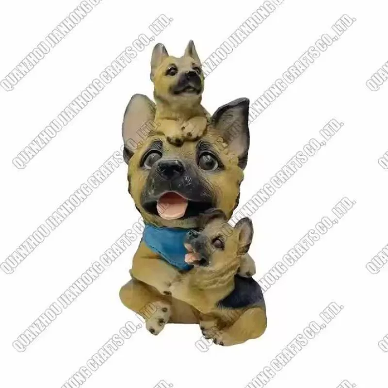 Aresin Crafts Dog Home Decoration Dog Statue Sculpture Animal Figurine Sculpture at Wholesale Price