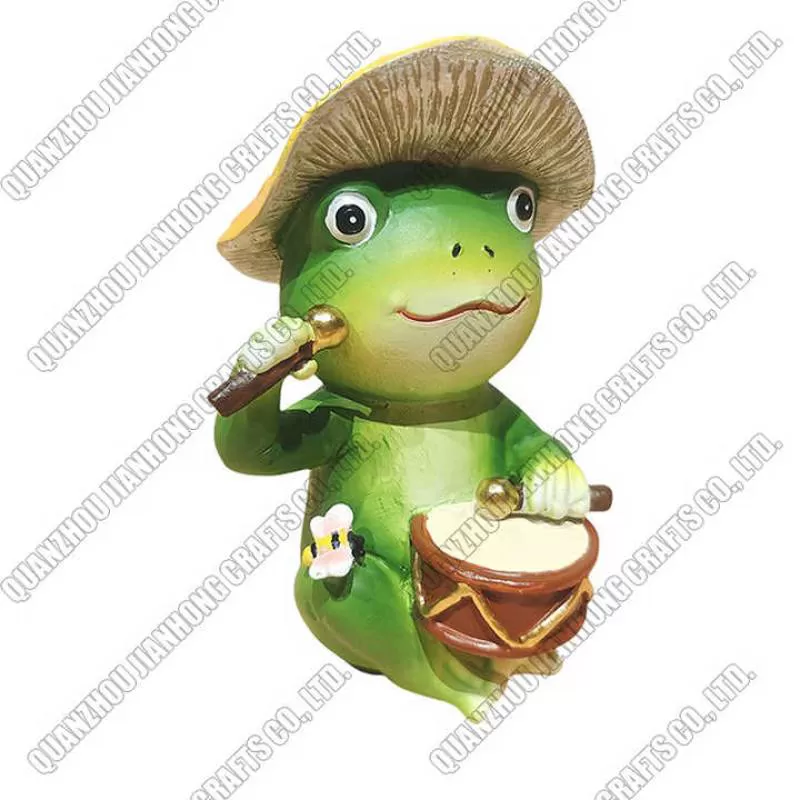 Creative Cartoon Frog Modeling Home Decoration Animal Statues Resin Crafts Garden Decor