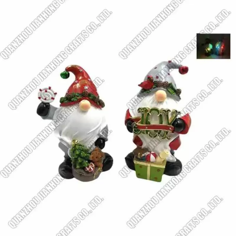 New Mini Dwarf Resin Crafts Home Decor Fairy Garden Miniatures Creative Cute Ornaments Christmas Gnome