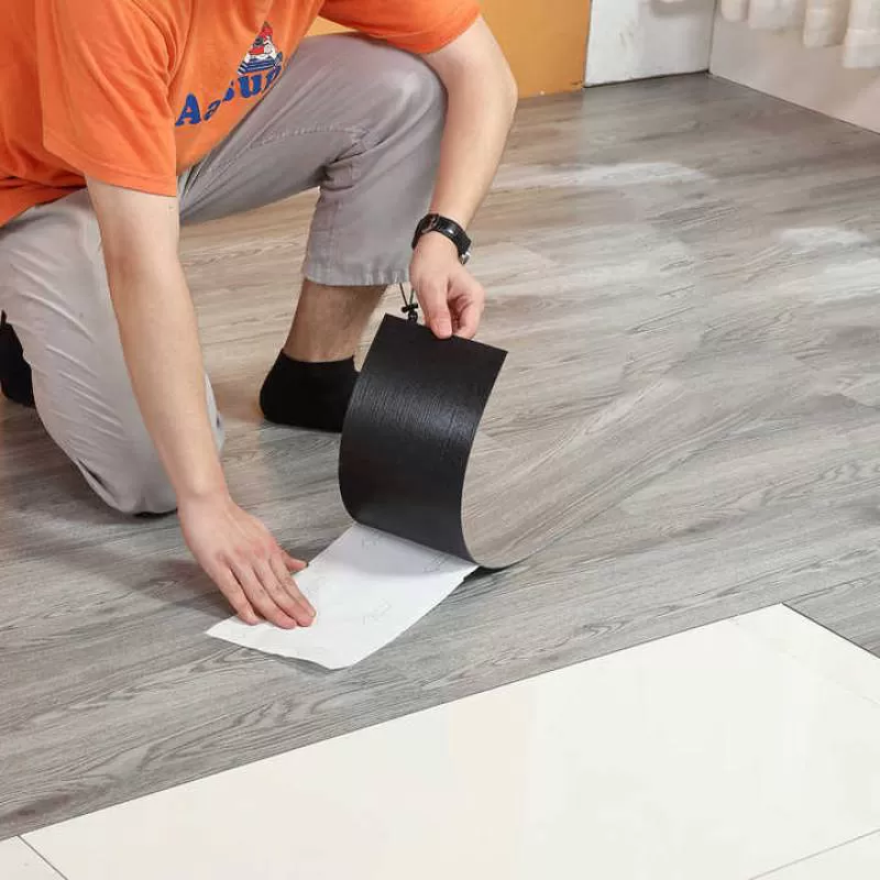 Interior Decoration LVT Wood Flooring Luxury Vinyl Plank  Self Adhesive  Pvc Floor Tiles  Stone Plastic Composite Flooring