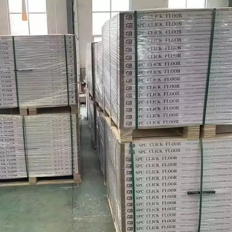 Spc Floor Stone Look Marble Vinyl Plastic Floor 5mm Tiles and Marbles Spc Vinyl Flooring