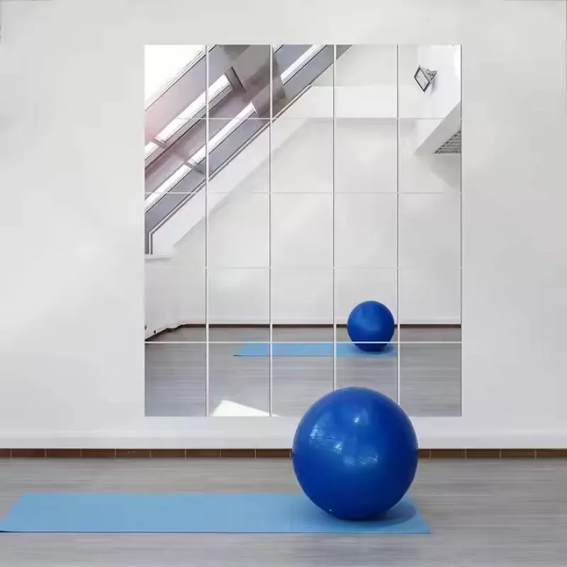 Modern Customizable  Self-Adhesive  Wall Mirror Soft  and Not Easy to Break