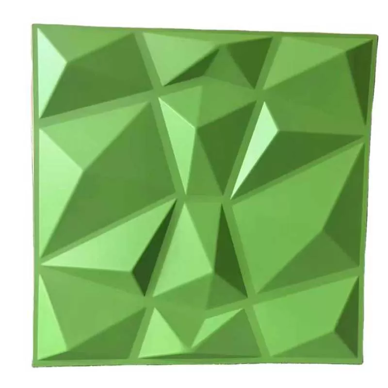 Modern Art 3D Wall  Panels 50x50cm  Decorative  Plastic  3d PVC Tile  Wallpaper  for Home  Decoration