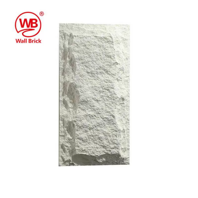 Cheap Price PU Artificial Stone Wall Panel Mushroom Moon Faux Stone 60*120cm 3D Stylish Artificial Stone Rock Wall Panel