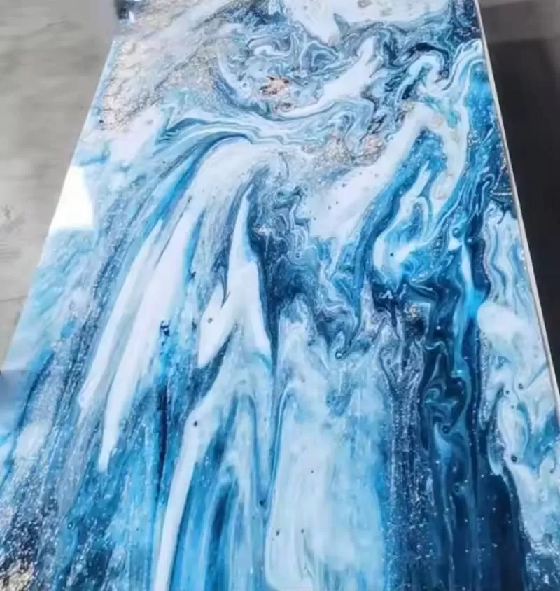 High Glossy for Wall Decoration PVC UV Marble Sheet PVC Marble Panel