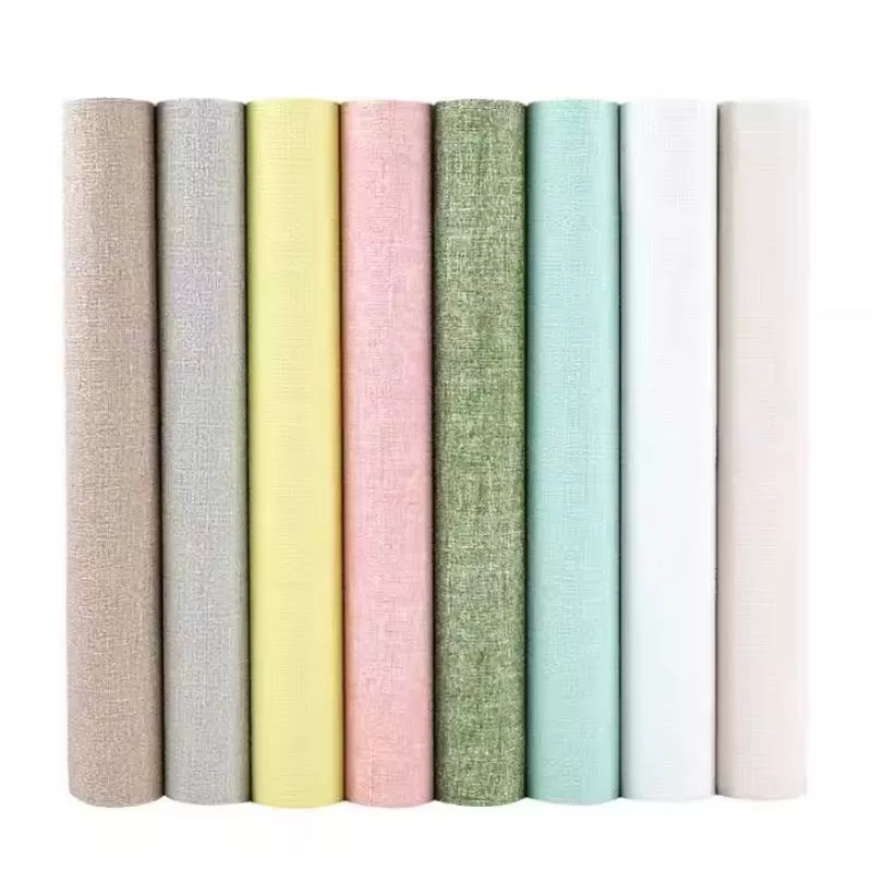 Linen Marble Foam Wallpaper in Roll Decorative Wall Panels Wallpaper Rolls Interior Decoration