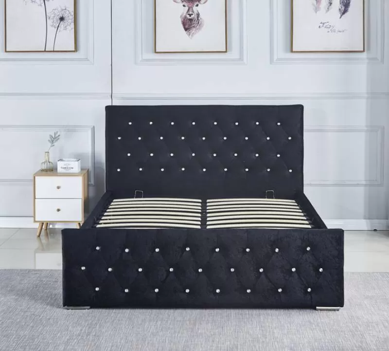 Upholstery Bed Bedroom Furniture Platform Bed