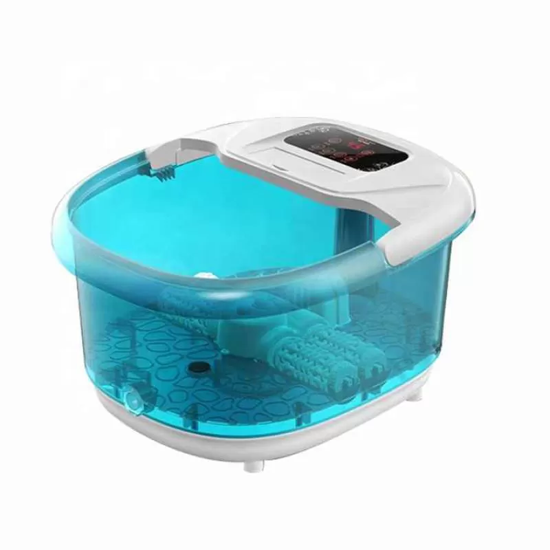 ETL Electric Heated Oxygen Foot Bath Spa With Automatic Massage Rollers and 500W Fast Heating